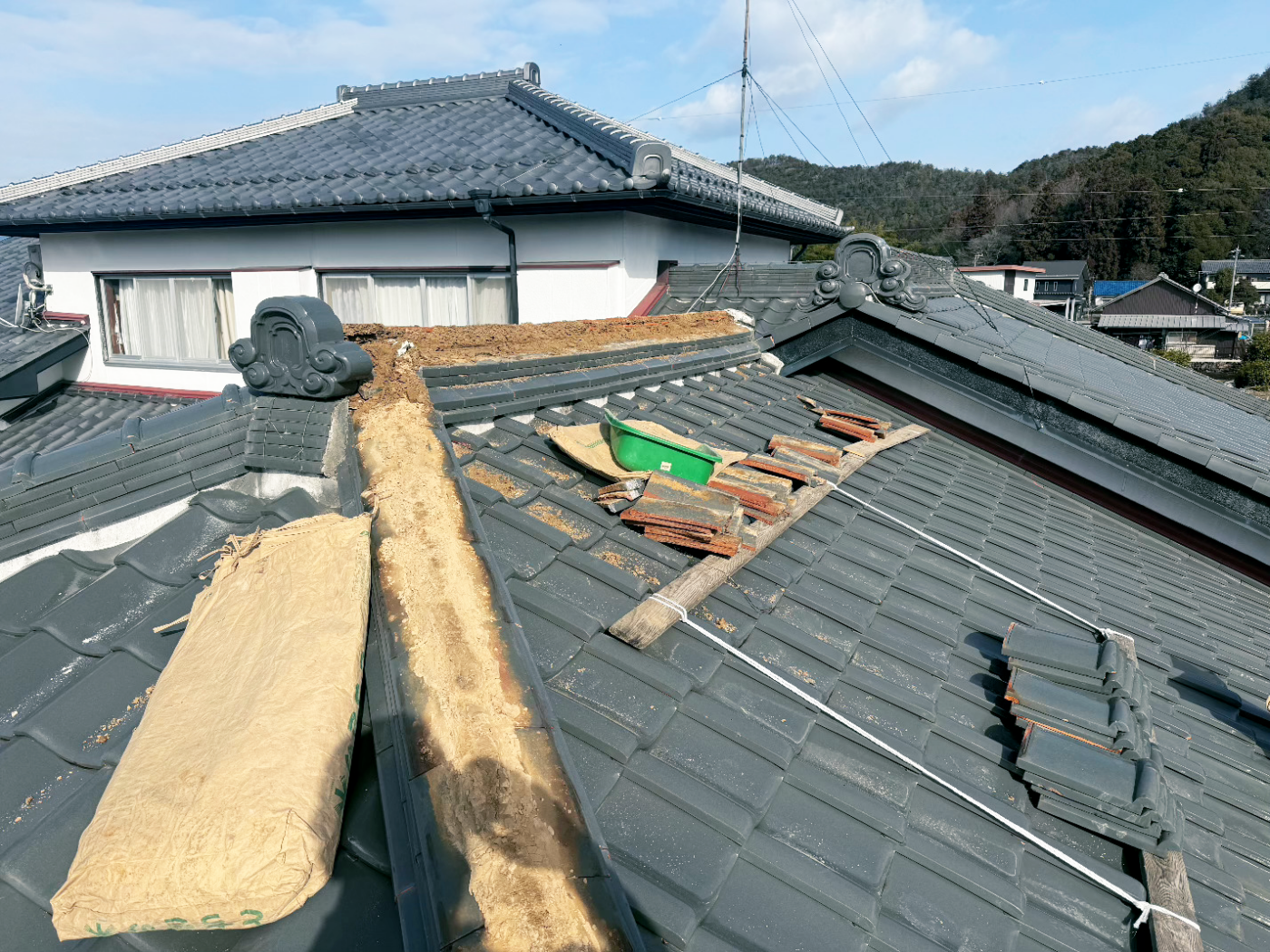 瓦補修・漆喰工事