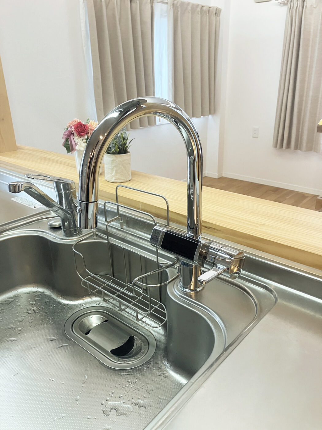 浄水器の取り付け