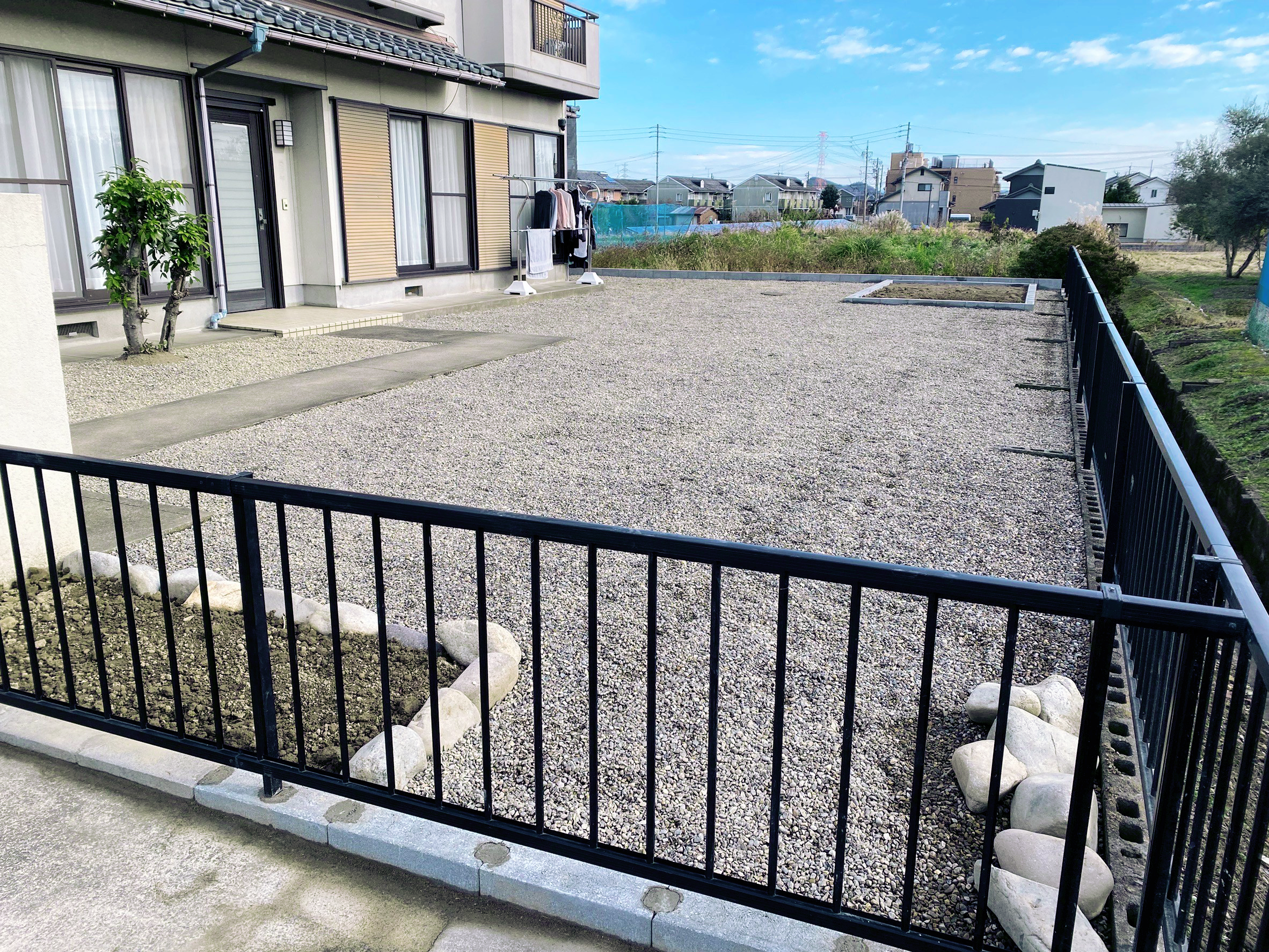 お庭のメンテナンス