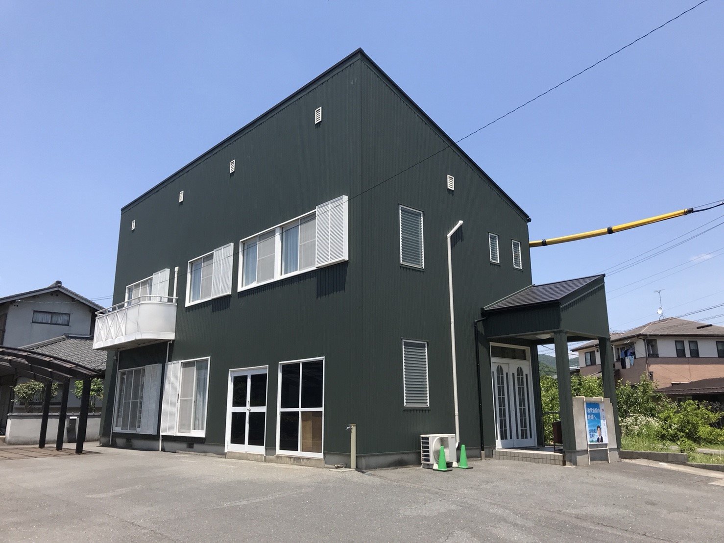 外壁ガルバ鋼板改修