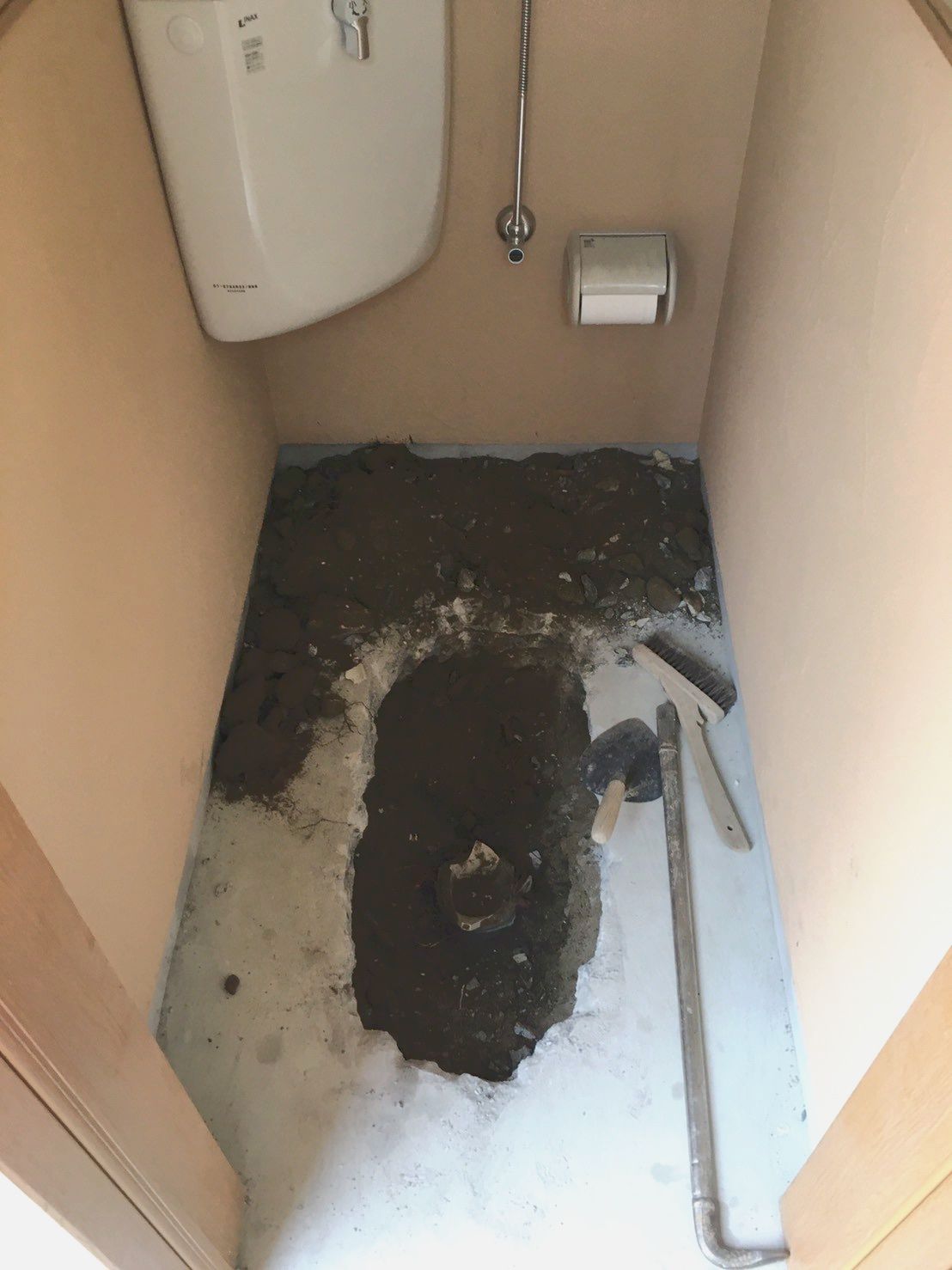 和式トイレ工事